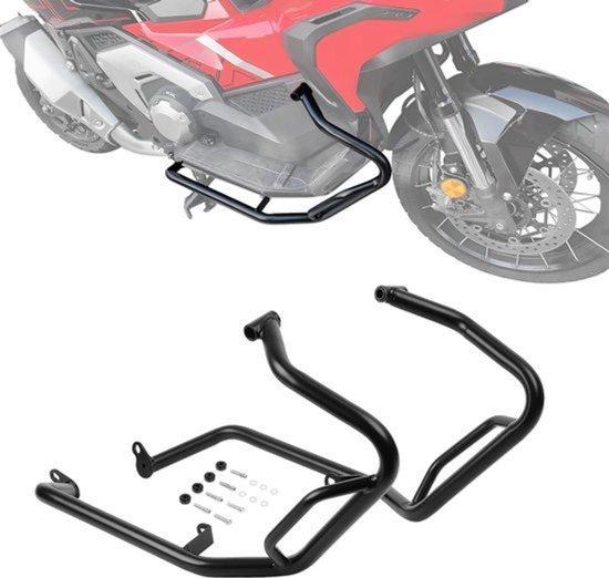 Motorschutzbügel, kompatibel mit Modellen von 2017-2025, Stahl-Motorschutz X-ADV 750, schwarzer Motorschutzbügel