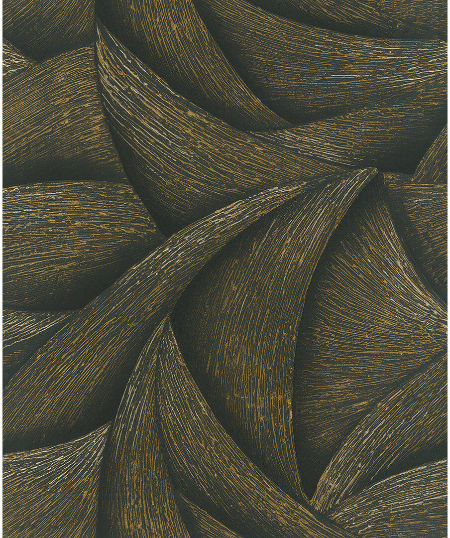 Galerie Home Galerie Odyssey Wave Pattern Wallpaper Green 1,005cm L