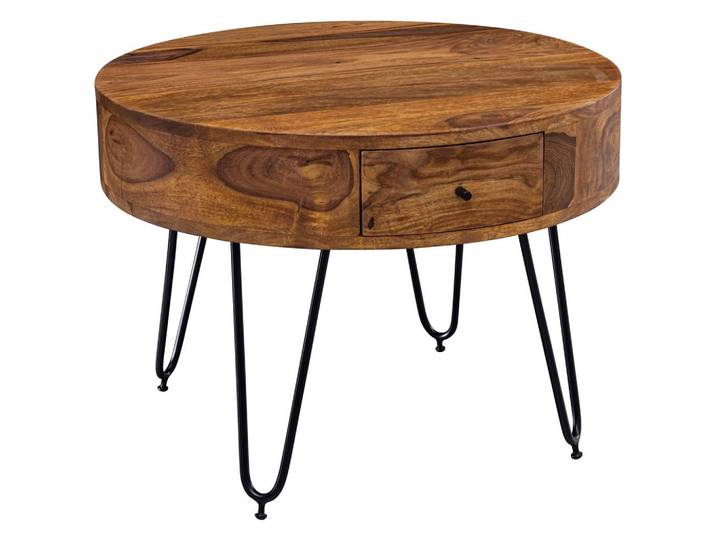Couchtisch Holz mit Laden Sheesham massiv