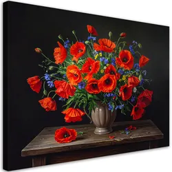 LEINWANDBILD Blumen 60x40cm