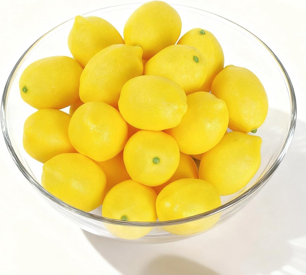 25 Kunstmatige Citroenen - Levensechte Faux Fruit voor Decoratie en Fotografie