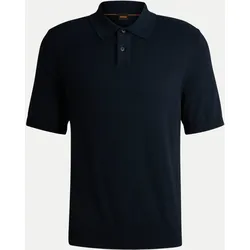 Polopullover Schwarz M
