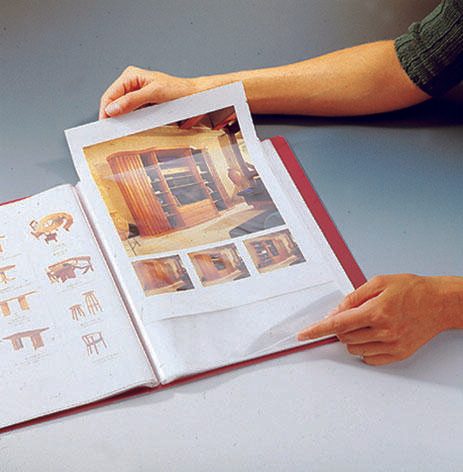 FolderSys Sichtbuch FolderSys® DIN A4 bordeaux 25004-88