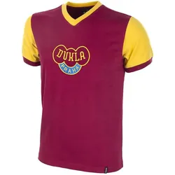Copa Football, Herren, Fussballtrikot, Dukla Prague 1960 Retro Trikot (XL), Rot