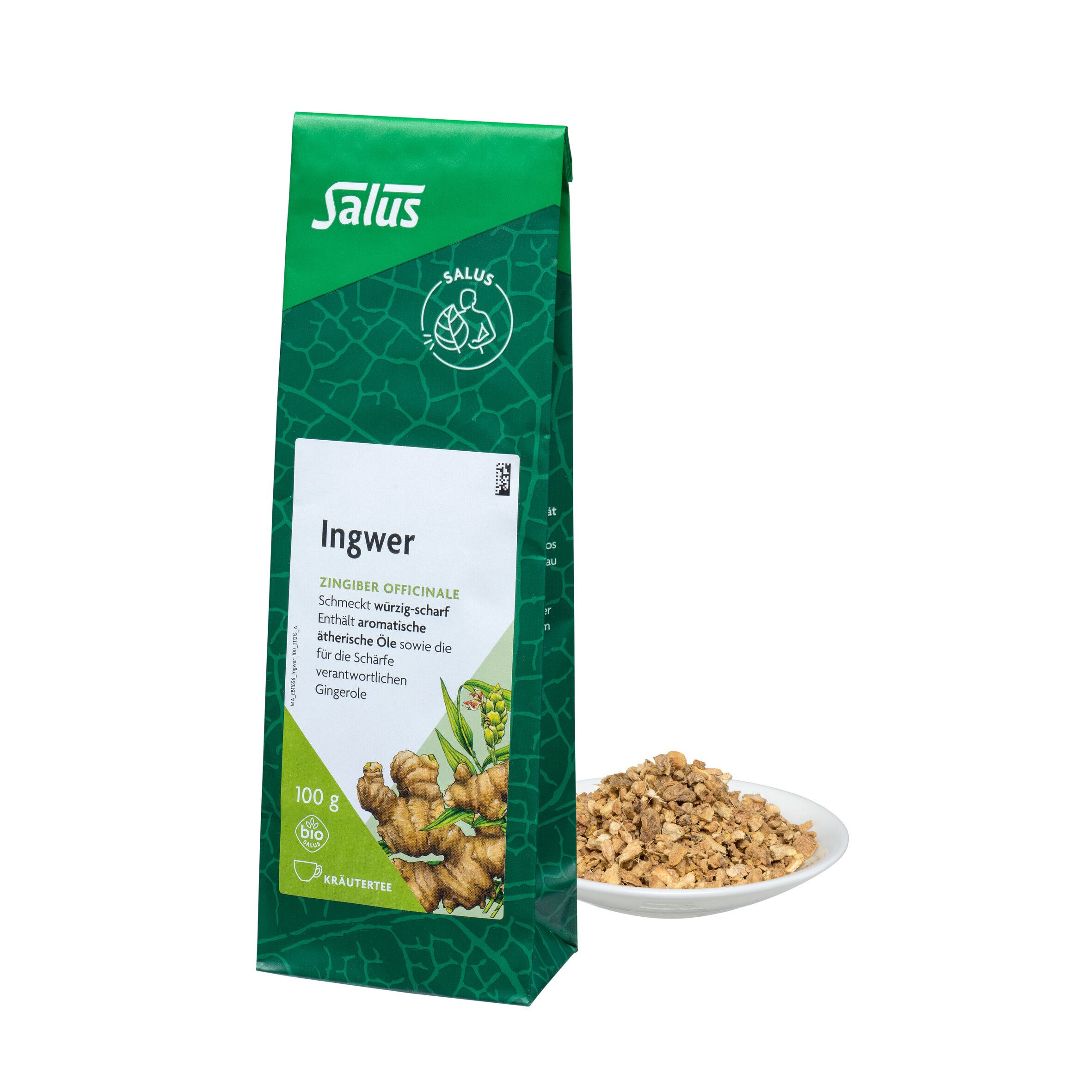 Ingwer Gewuerztee Zingiber Bio 100 g Tee