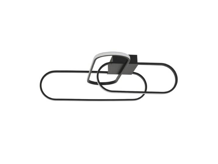 Nova Luce Deckenleuchte Arte - Schwarz matt Design, Modern