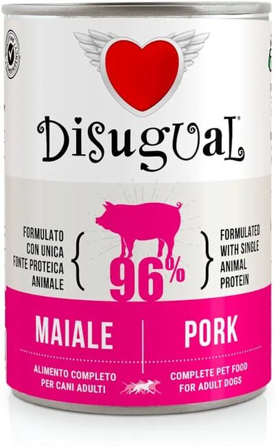 Disugual Dog Monoproteína de Porco 6 unid x 400g