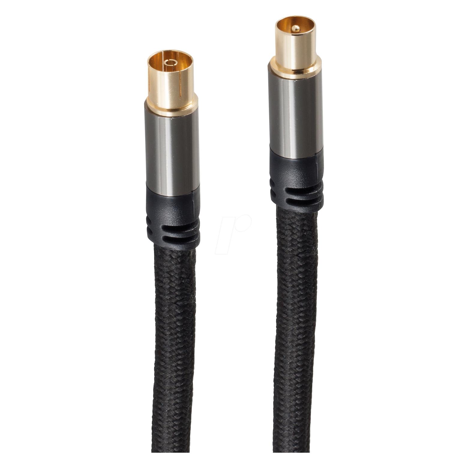 S-Conn PRO Serie II Antennen-/ Koaxkabel IEC 2,5m (Antennenkabel) (BS20-50255)