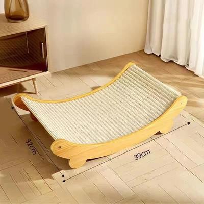 USA Free Shipping Shop Wooden Cat Scratching Pads Multifunction Cats Sleeping Bed small