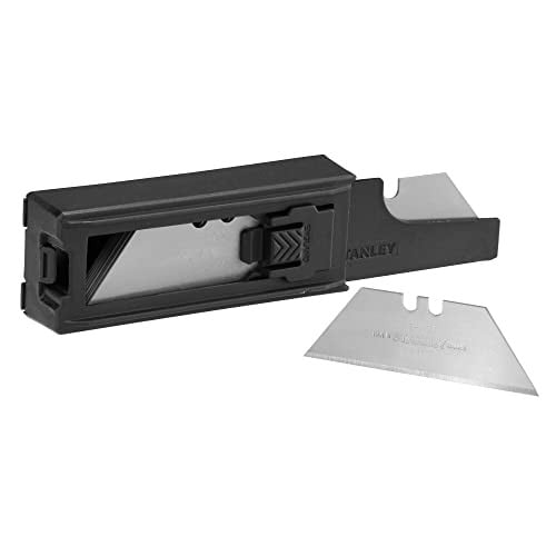Stanley 1992 Trimmen Utility Mes Blade Regular Duty voor intrekbare 18mm snap-off messen, Zilver