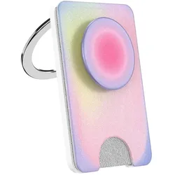 PopSockets MagSafe Halter PopWallet Premium, Smartphone Halterung, Rosa
