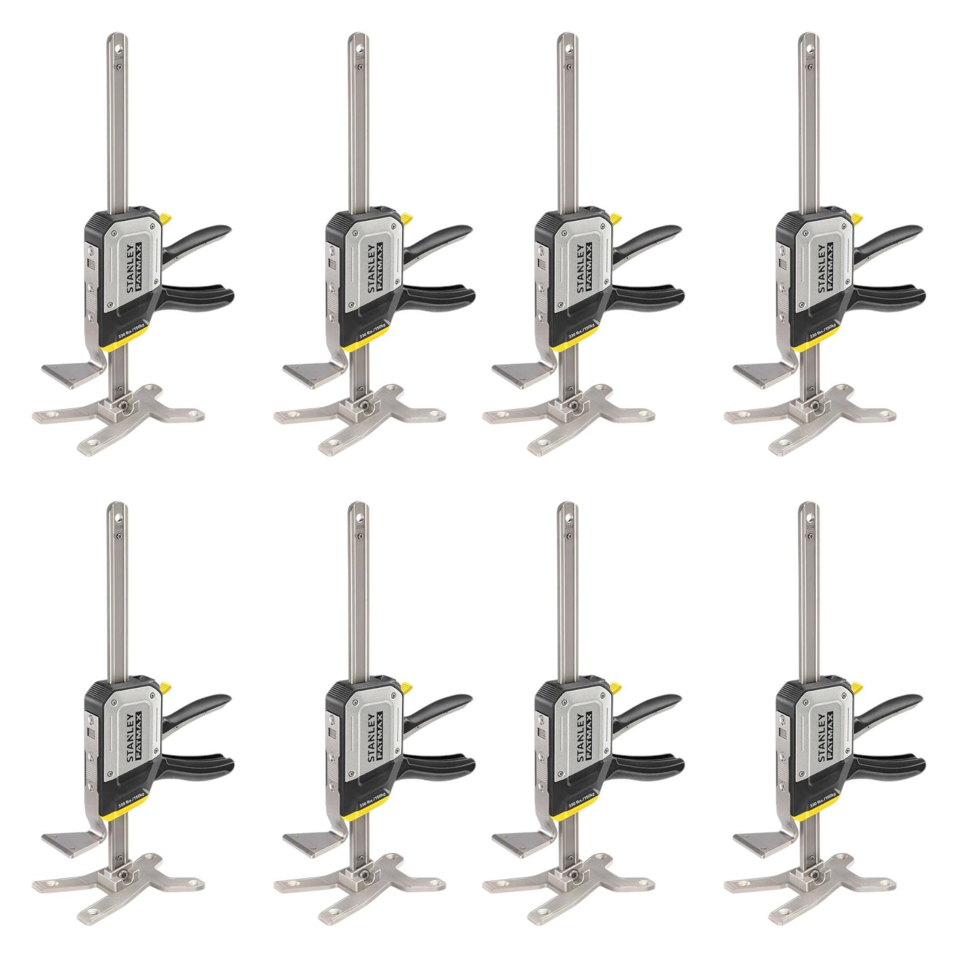 Stanley Fatmax FMHT83552-1 TradeLift Einhand Montagewerkzeug Set 8 Stück 150 kg Hubkraft (FMHT83552-1)