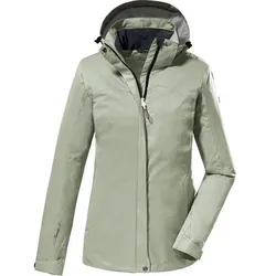 KILLTEC Damen Funktionsjacke KOS 133 WMN JCKT, Größe 42 in Grün 00741