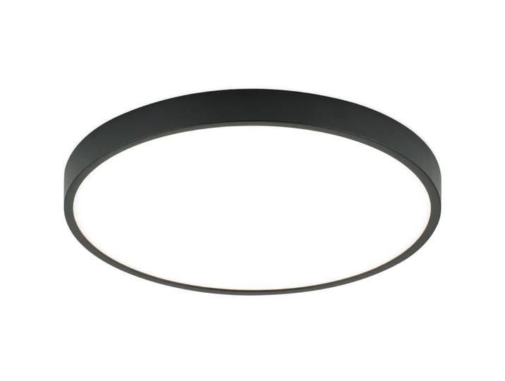 Deckenlampe Bully schwarz Aluminium 2300 lm - LED - Lichtfarbe: Warmweiss- LED Energiesparlampe