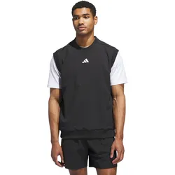 adidas Beyond The Course Twistweave Herrenweste black - S