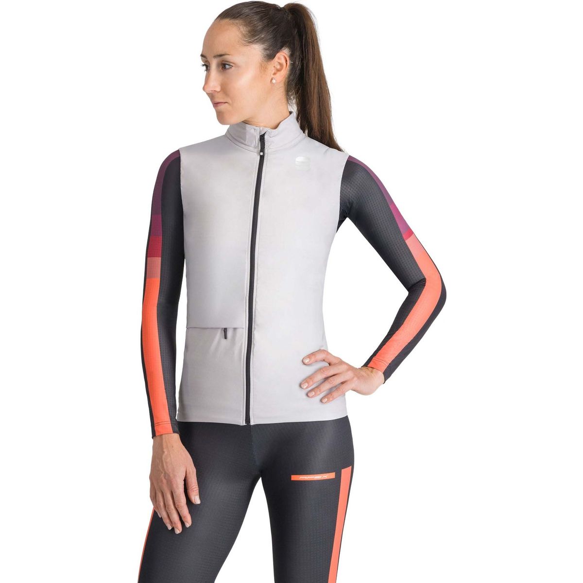 Sportful Cardio W Vest stone gray/black (067) S 0423560-067-S