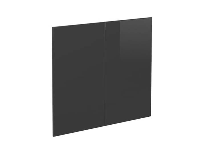 Vicco Küchenfront R-Line, Anthrazit Hochglanz, 79.2 x 71.3 cm