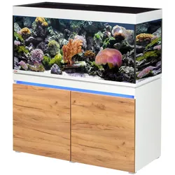 EHEIM incpiria marine 430 LED Meerwasser-Aquarium mit Unterschrank alpin-natur