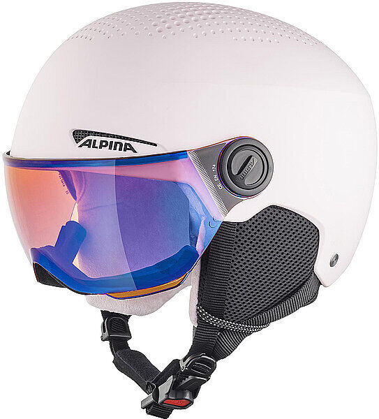 ALPINA Kinder Skihelm Zupo Visor Q-Lite JR rosa   51-55CM B