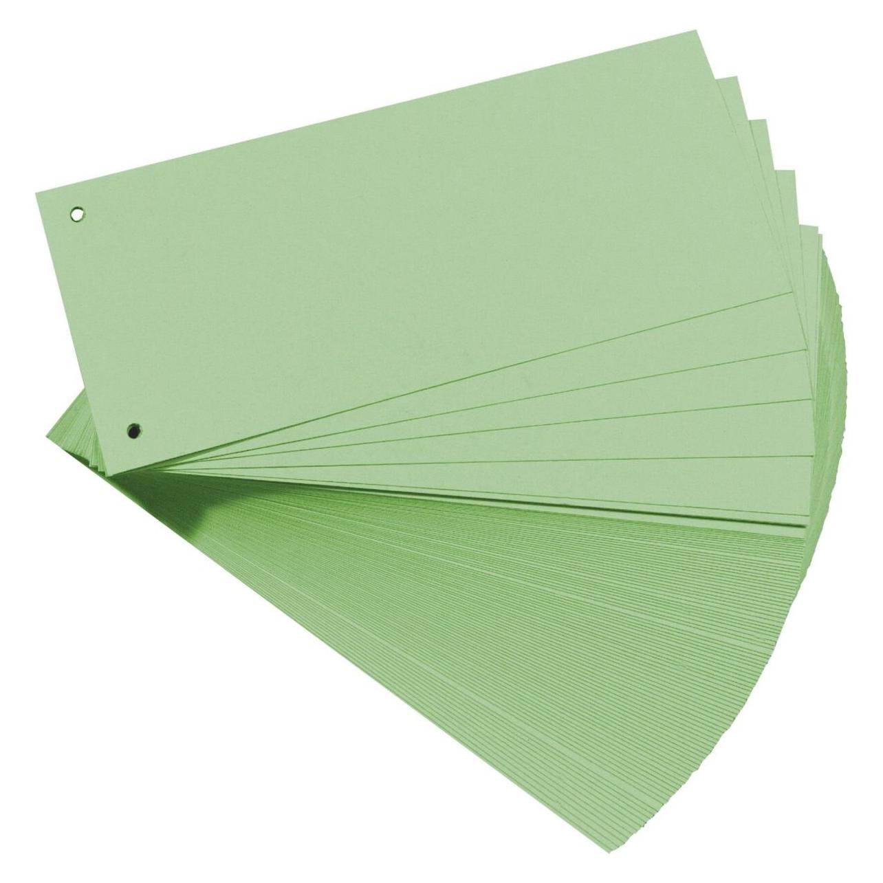 Herlitz Trennstreifen 10.5 x 24 cm, 100 Stk. - grün (10843506)
