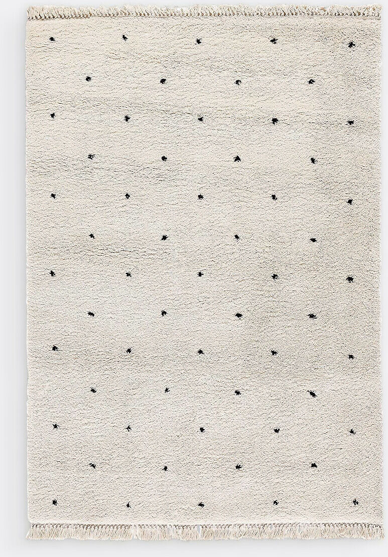 LA REDOUTE INTERIEURS Tapis style berbère petits motifs pois Ava