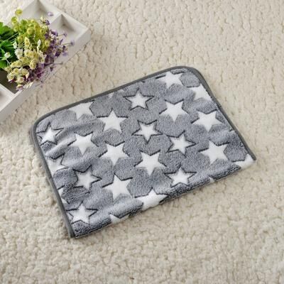 Uplifted Finds Cozy Print Thermal Sleep Mat & Travel Mattress white Star 60 X 80 Cm
