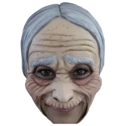 Ghoulish Alte Frau Kinnlose Maske