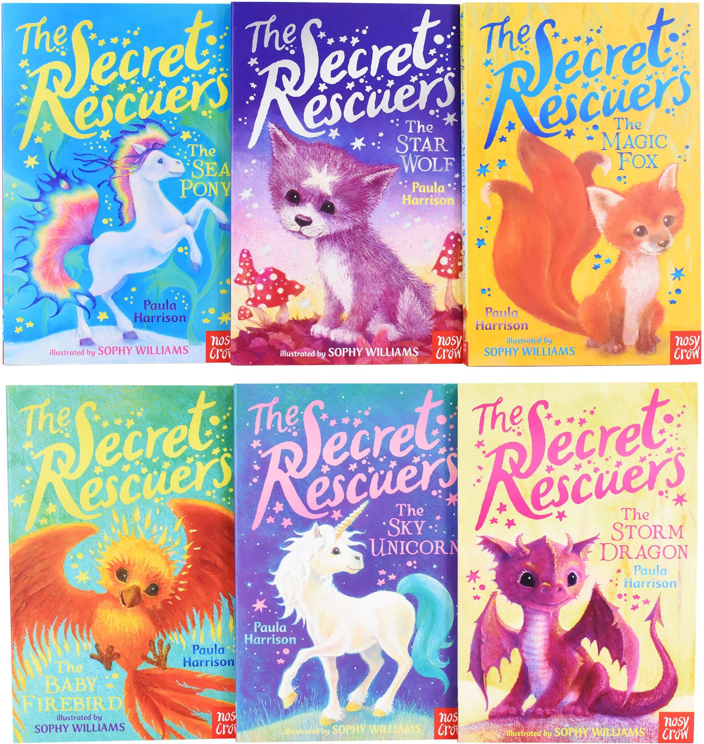 The Secret Rescuers Series 6 Books Set by Paula Harrison - Age 5-9 - Paperback Nosy Crow Ltd
