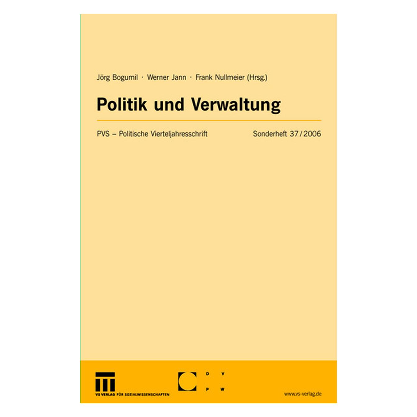 VS Politische Viertelh.037 Politik u.Verw. (Deutsch, 2006) (63501769)