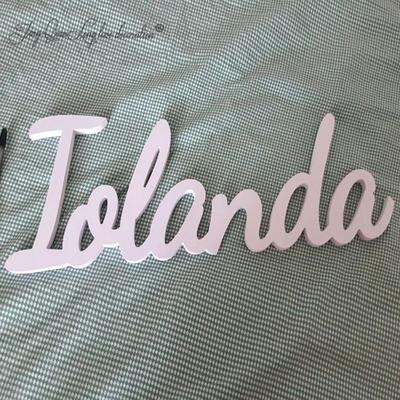 Uplift Picks Custom Wooden Name Sign Personalized Wood Word Decor With Base gold 45 Cm