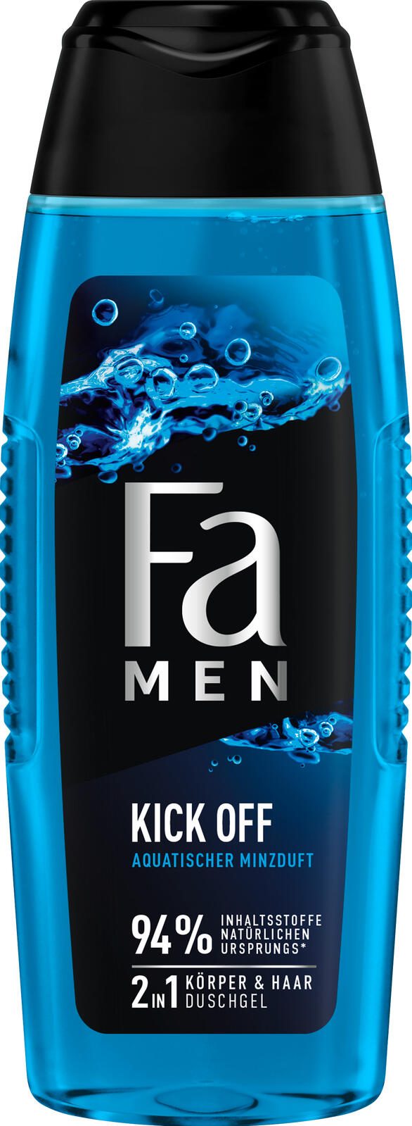 Fa MEN Men 2in1 Kick off Duschgel & Shampoo 250 ml 4869590001