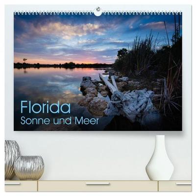 Florida. Sonne und Meer (hochwertiger Premium Wandkalender 2026 DIN A2 quer), Kunstdruck in Hochglanz