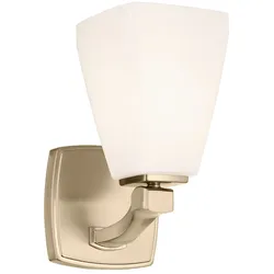 Marant 1-flammige Wandleuchte KL-MARANT1-OPAL-CPZ
