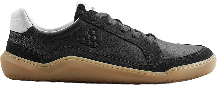 Vivobarefoot Women's Gobi II Sneaker Premium Leather Obsidian 36