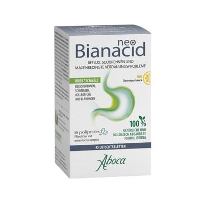 NEO Bianacid Lutschtabletten Zitronengeschmack 45 St