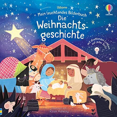 Sam Taplin - Mein leuchtendes Bilderbuch: Die Weihnachtsgeschichte: mit Lichtern auf jeder Seite (Meine leuchtenden Bilderbücher) - Preis vom 13.10.2026 11:25:28 h