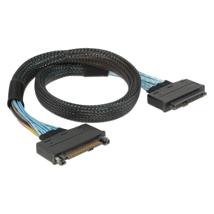 Delock SATA-Verlängerungskabel (50 cm, SATA) (85738)