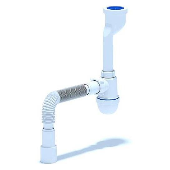 Ani Plast SIPHON URINAL U1016 FLEXI PIPE 32X40/50 (Urinal-Siphon) (36519361)