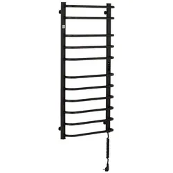 Polywarm Tesla Wi-Fi Handtuchtrockner elektrisch 116x55 cm Schwarz matt EU1155WIFIBL