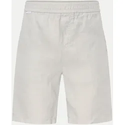 Leinen Bermuda-Shorts Grau L