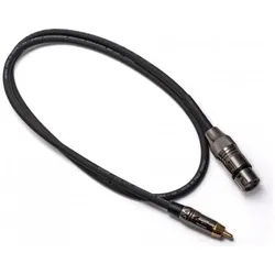 Quik Lok ITST/FRCA-1 Kabel: Cannon-XLR-Buchse / Phono-RCA-Stecker, 1 m (1 m, Cinch Kabel, XLR Kabel), Audiokabel