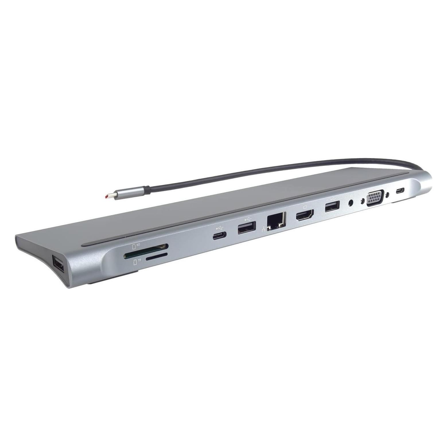 PremiumCord USB-C Full Size MST Dokovací stanice vhodná pod notebook (USB-C) (KU31DOCK17)
