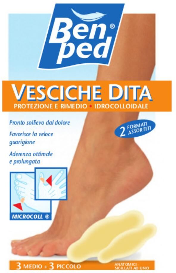 SIXTEM LIFE Srl BENPED Vesciche Assortito 6 pezzi