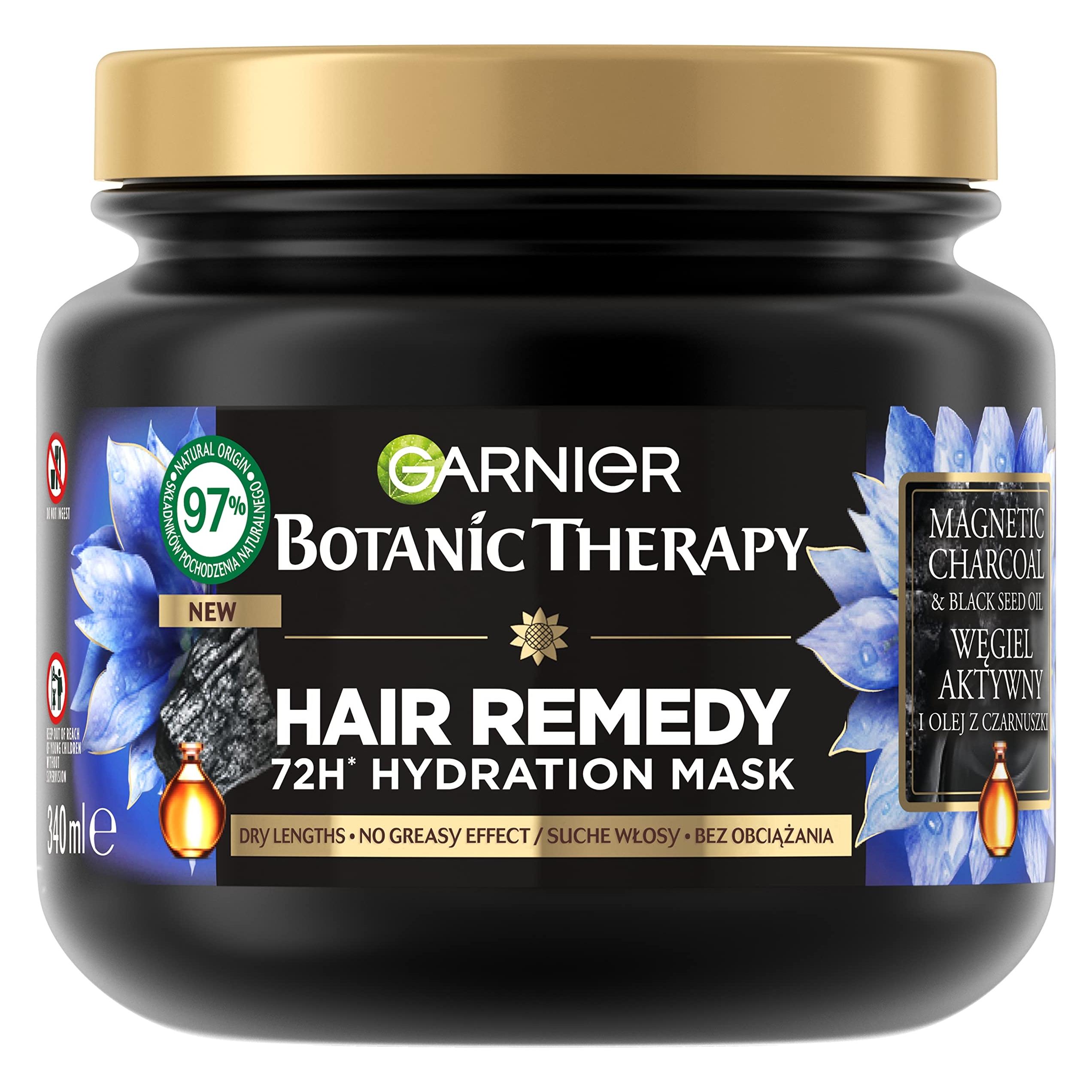 Garnier GAR BOTANIC TH Maska 340ml Charcoal (340 ml) (37128107)
