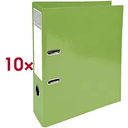 EXACOMPTA 10x Ordner »Iderama« Karton grün, 7x32x30 cm
