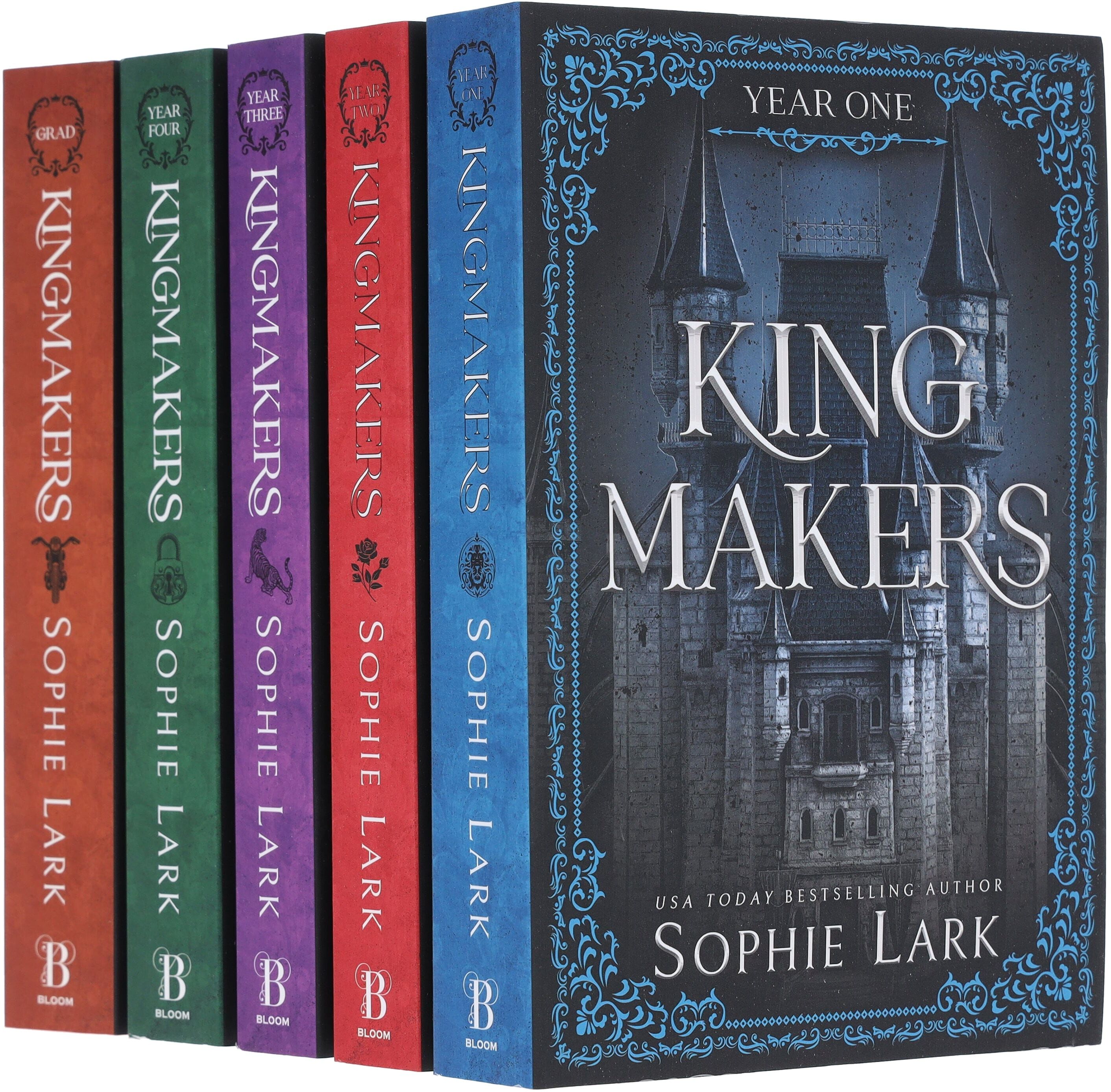 Kingmakers Series by Sophie Lark 5 Books Collection Set - Fiction - Paperback Bloom Books