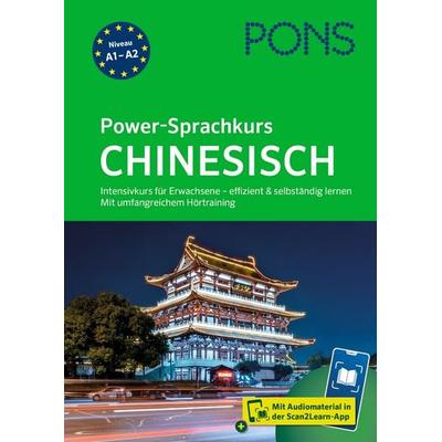 PONS Power-Sprachkurs Chinesisch, Taschenbuch von Jie Tan Spada, PONS Langenscheidt GmbH, 978-3-12-566112-7