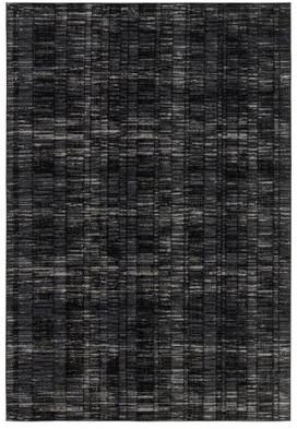 Juniper Home Phantom Geometric Gray/ Black Area Rug