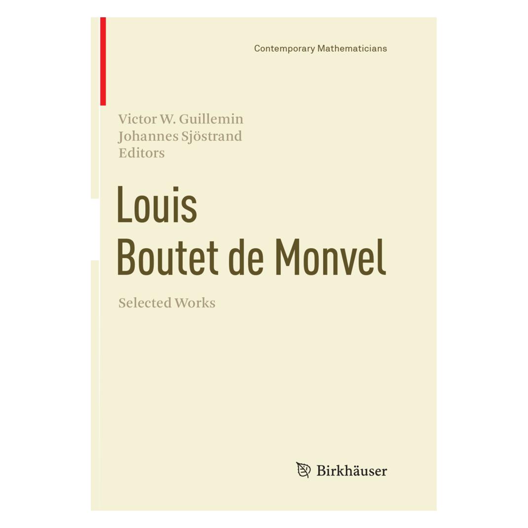 Springer Louis Boutet de Monvel, Selected Works (Englisch, Softcover, Johannes Sjöstrand, Victor W. Guillemin) (56052689)