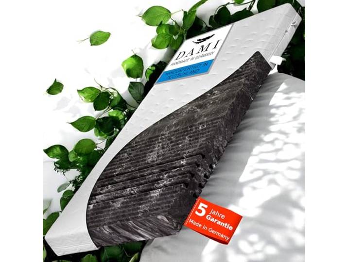 Air Balance DaMi 7-Zonen Matratze 90 x 200 cm, 16 cm hoch, für Guten Schlaf & gegen Rückenschmerzen, Orthopädische Bett-Matratze (RG 35 H2), Komfortmatratze Gel Komfort Schaum Mattress Roll
